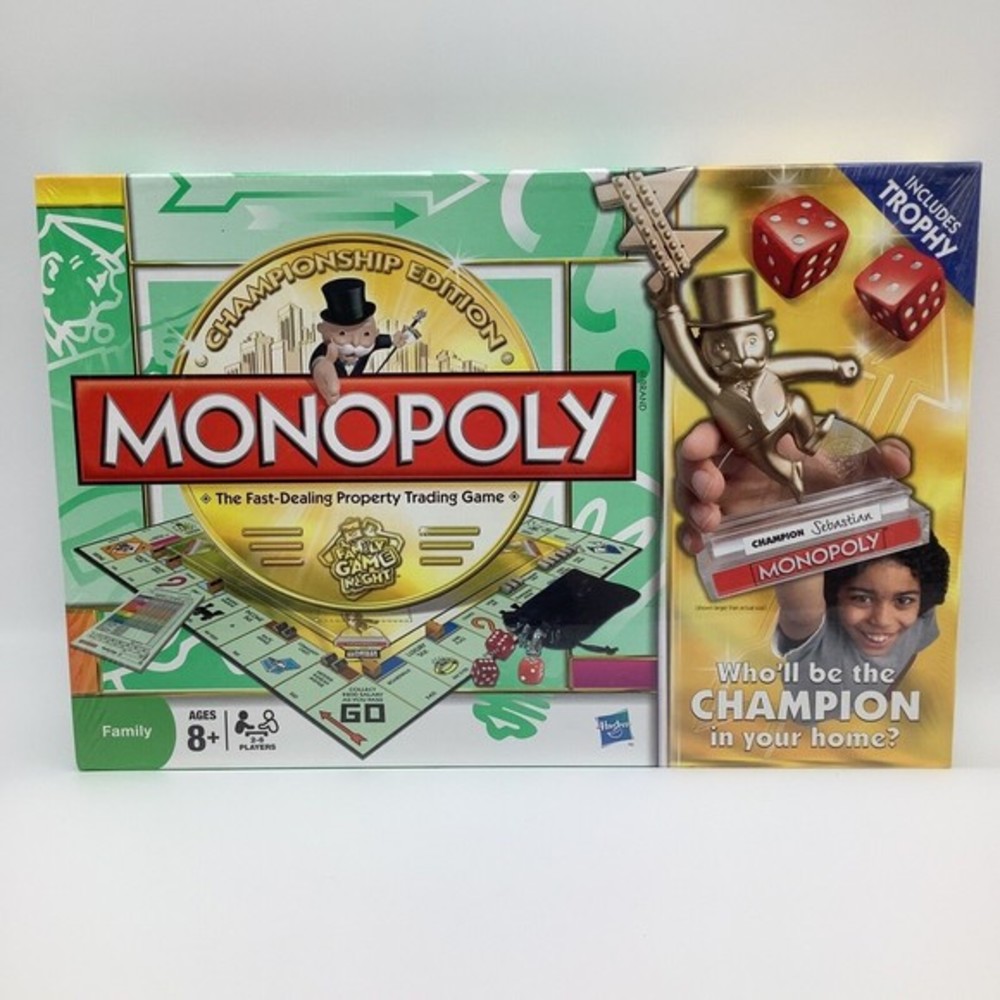 Monopoly Championship Edition 2009 Hasbro New Sealed